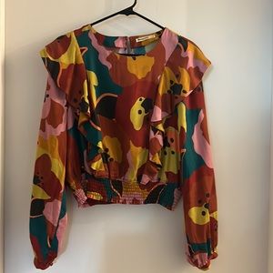 Marine layer blouse.